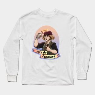 Lets go lesbians Robin Long Sleeve T-Shirt